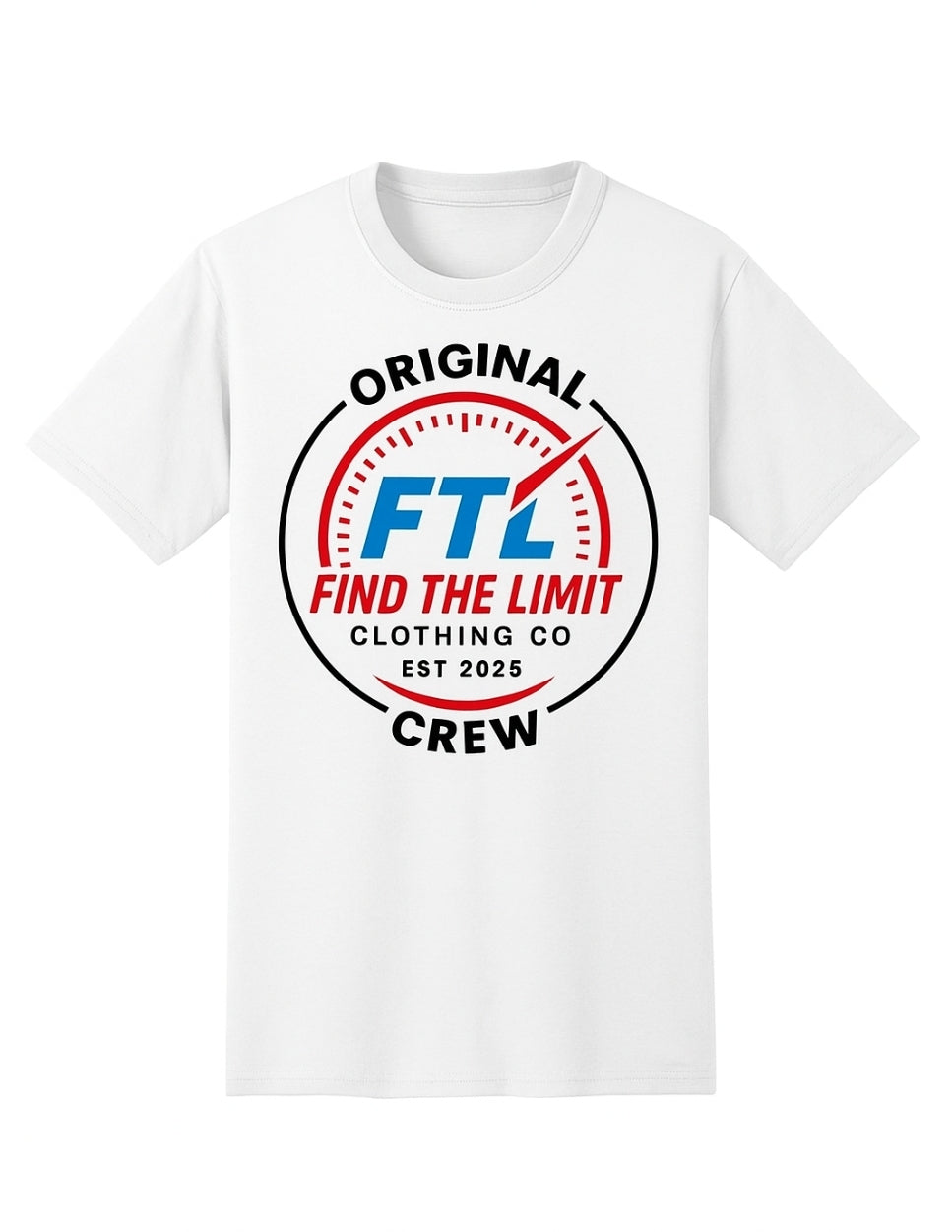 Original Crew T. Black, Red, Blue